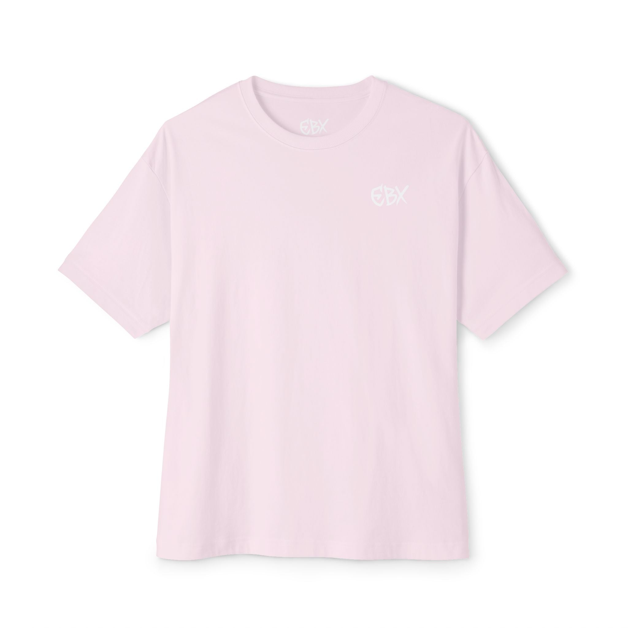 EBX Tee - Rose Pink/White