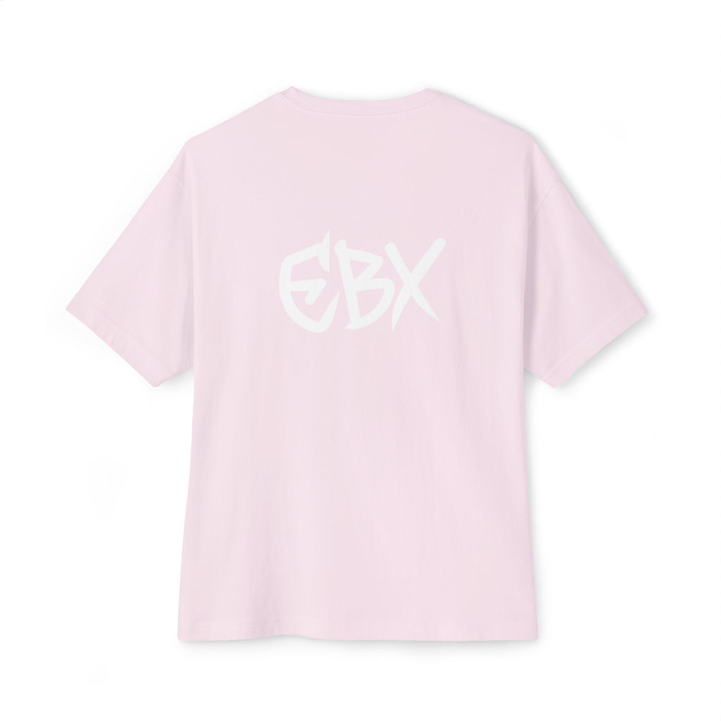 EBX Tee - Rose Pink/White