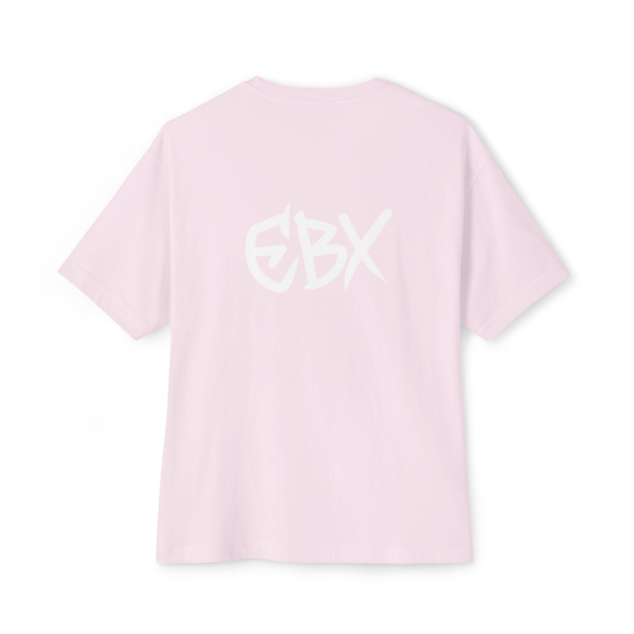 EBX Tee - Rose Pink/White