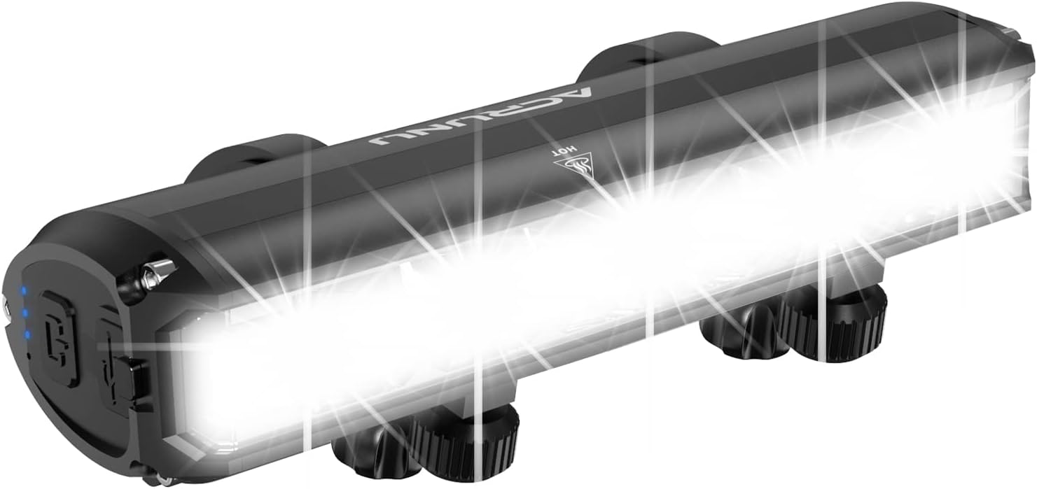 LED Rechargeable Bike Light Bar