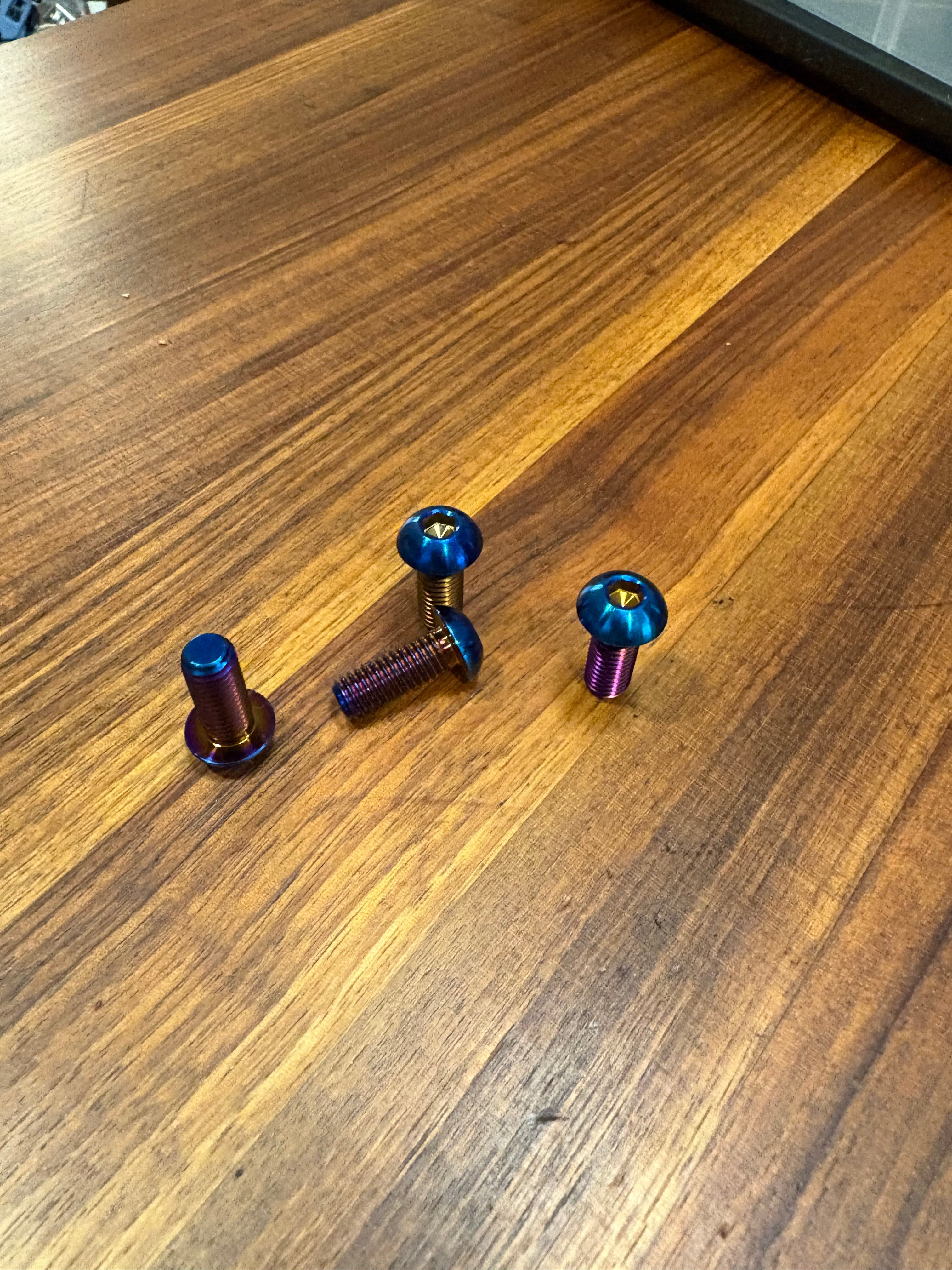 Talaria XXX Ignition Titanium Bolts (set of 3)