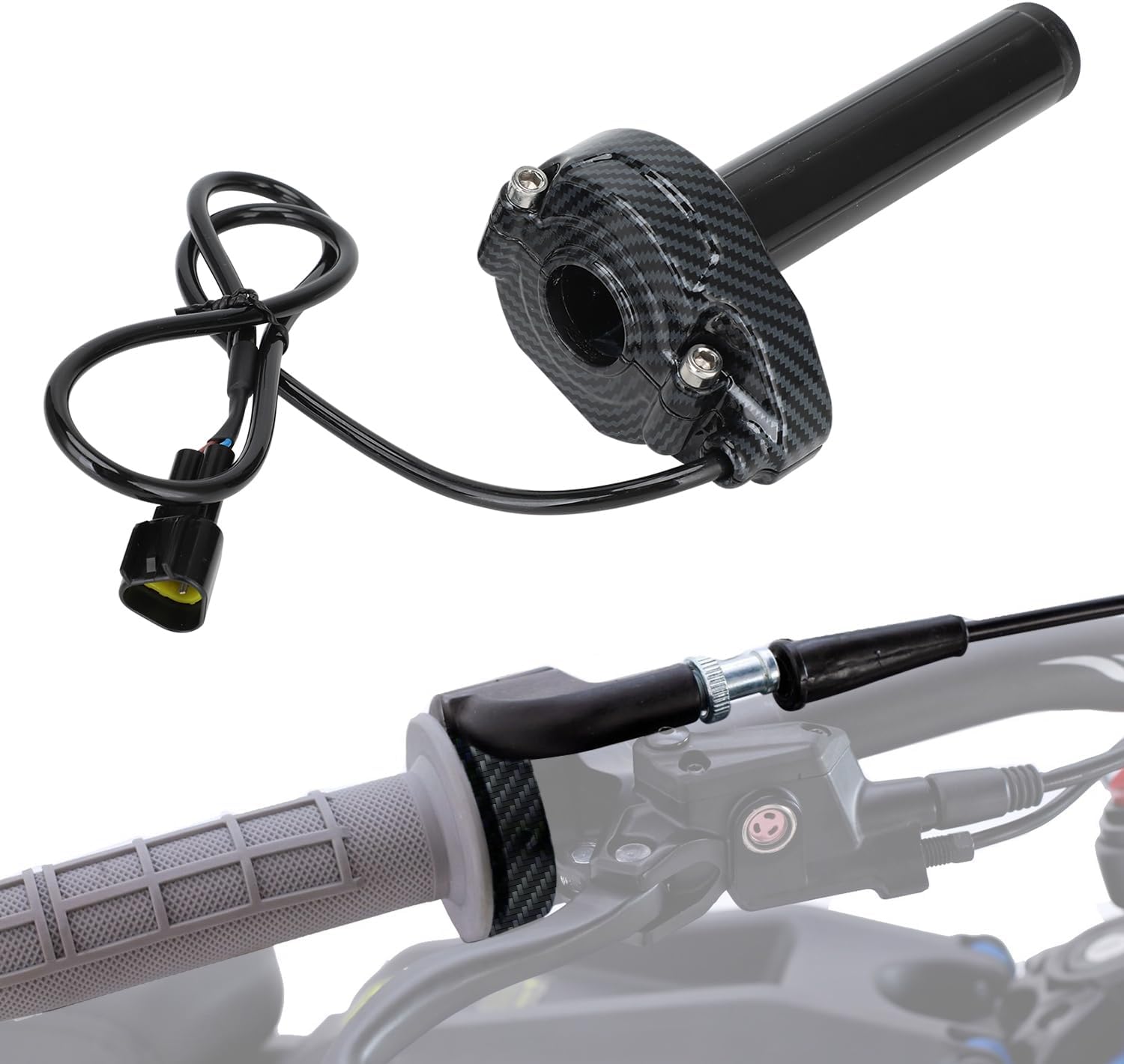 Carbon Fiber Surron Throttle For ( Sur Ron Light Bee X LBX E-Ride Pro SS/S)