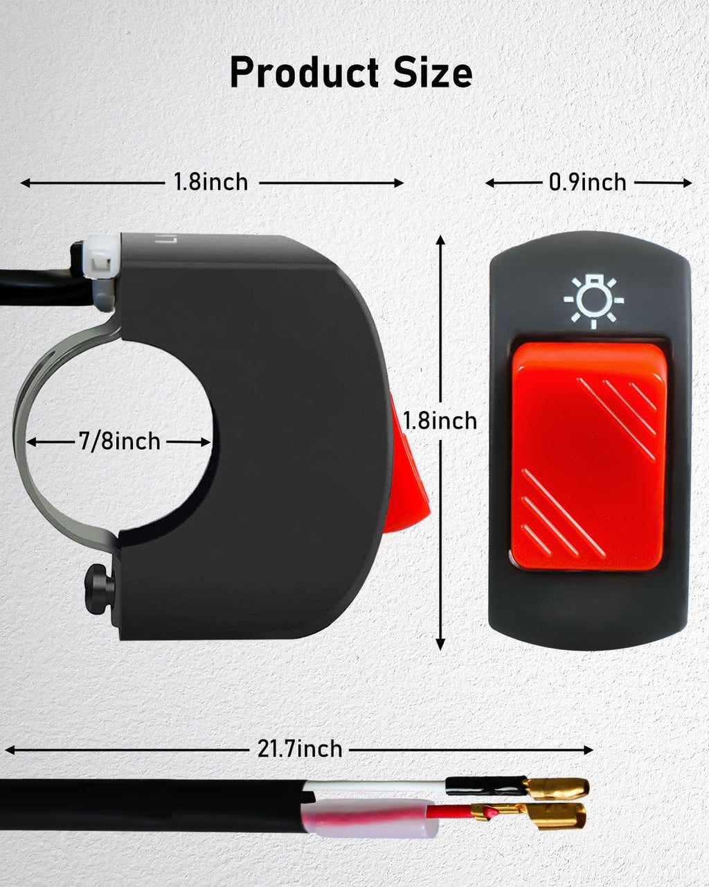 Easy Mount Light Switch (Diffrent Colors)