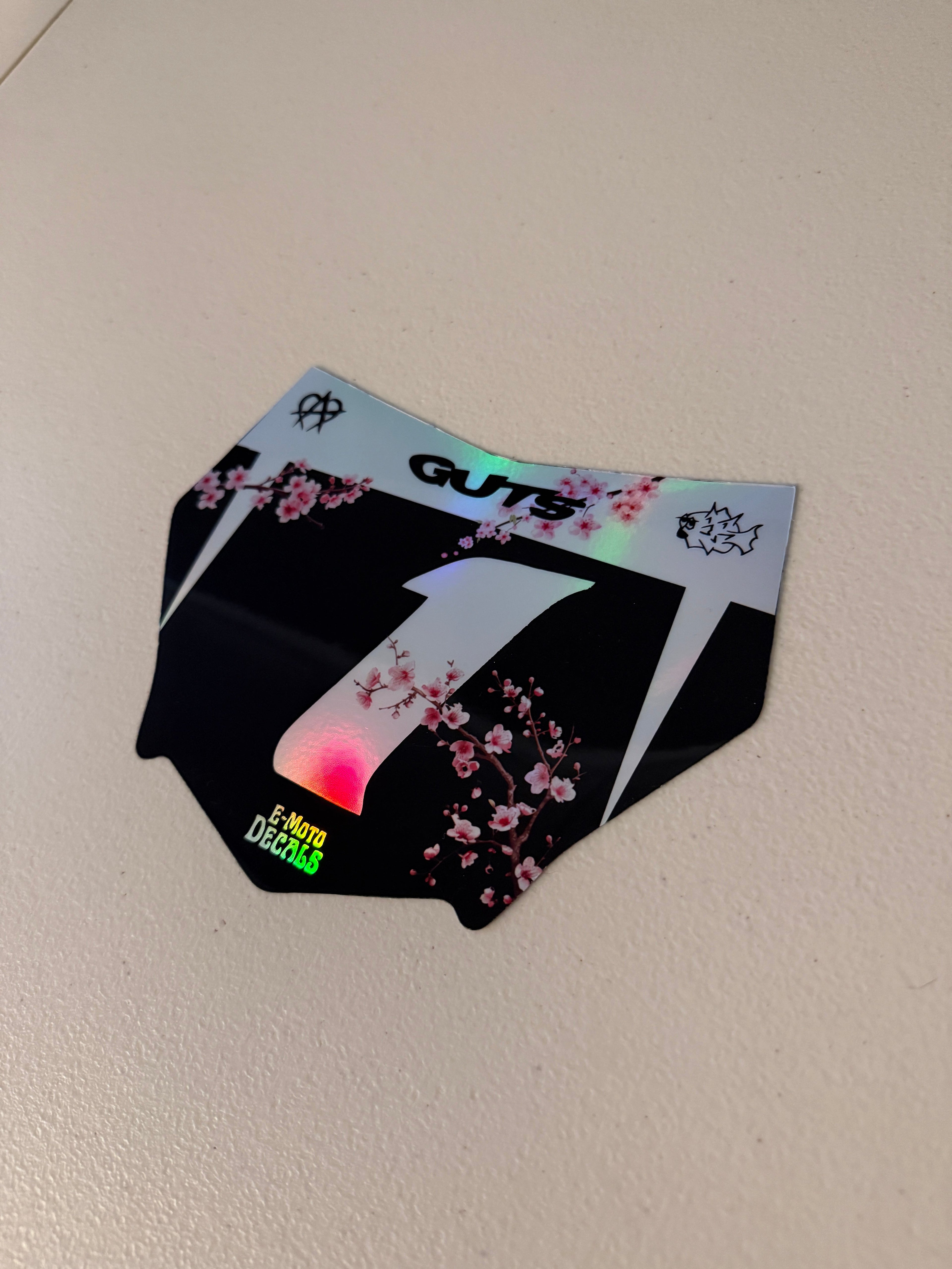 Cherry blossom decal (Custom) (ODI AND MOTOCUTZ)