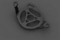Metal motor cover