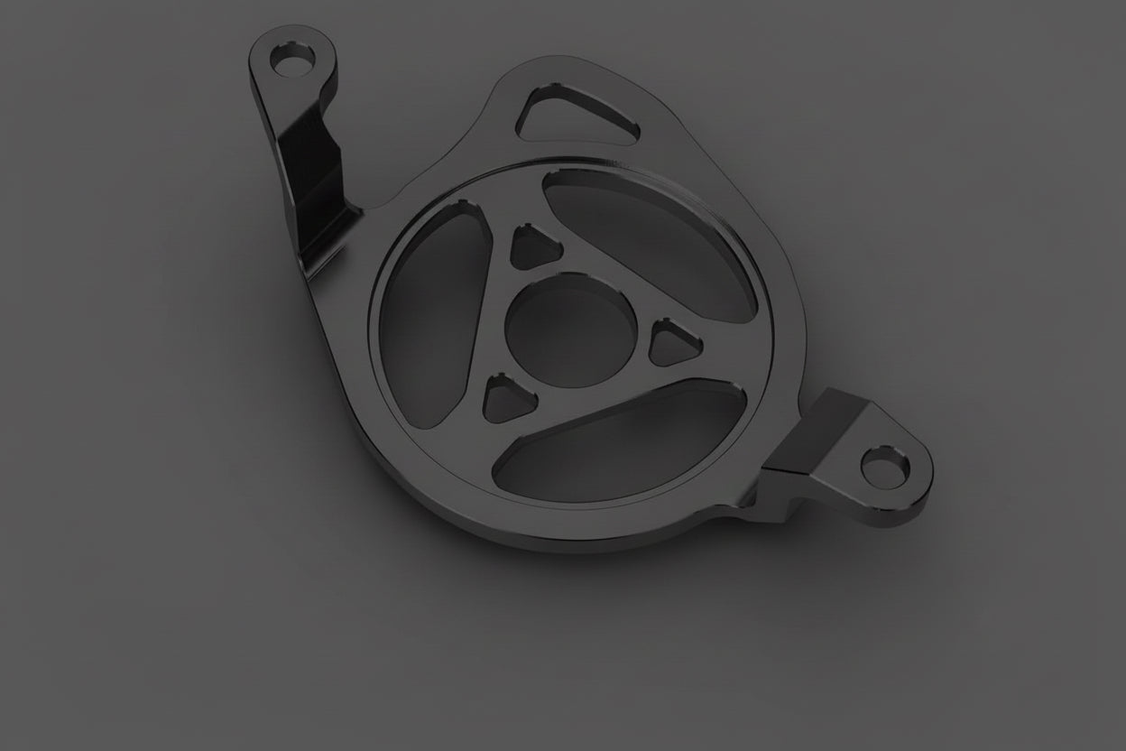 Metal motor cover