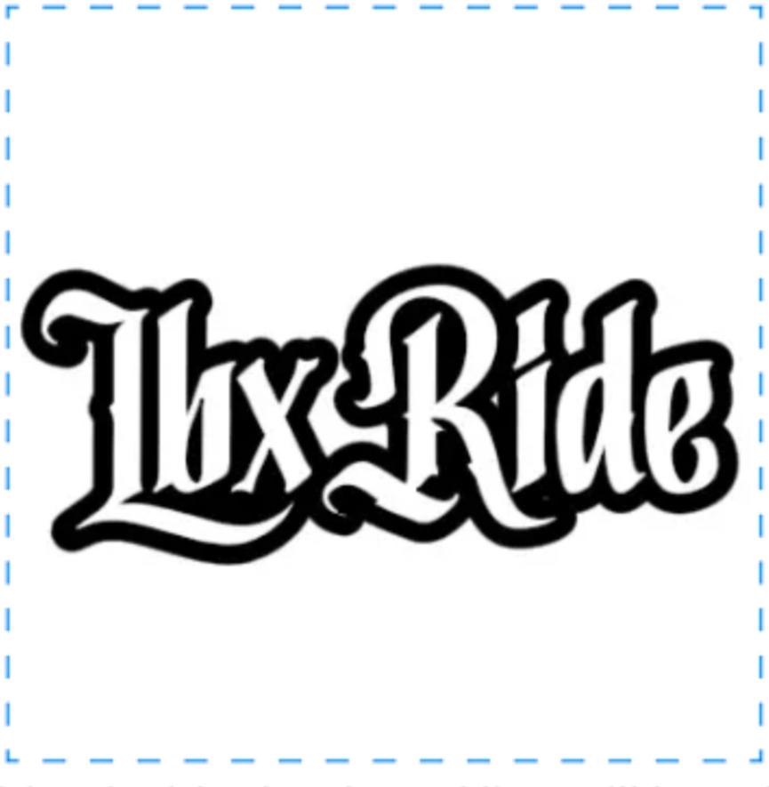 LbxRide Logo Sticker
